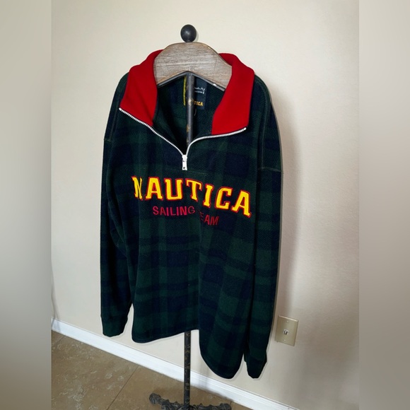 Nautica x Lil Yatchy collab fleece - Picture 1 of 4